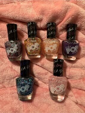 LA Colors Color Pop Polish Bundle